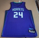 Maillot de Basket #24 Miller Hornets 23-24 statement Violet